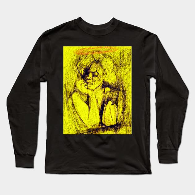 Marilyn Monroe Long Sleeve T-Shirt by Anthonie-georges 